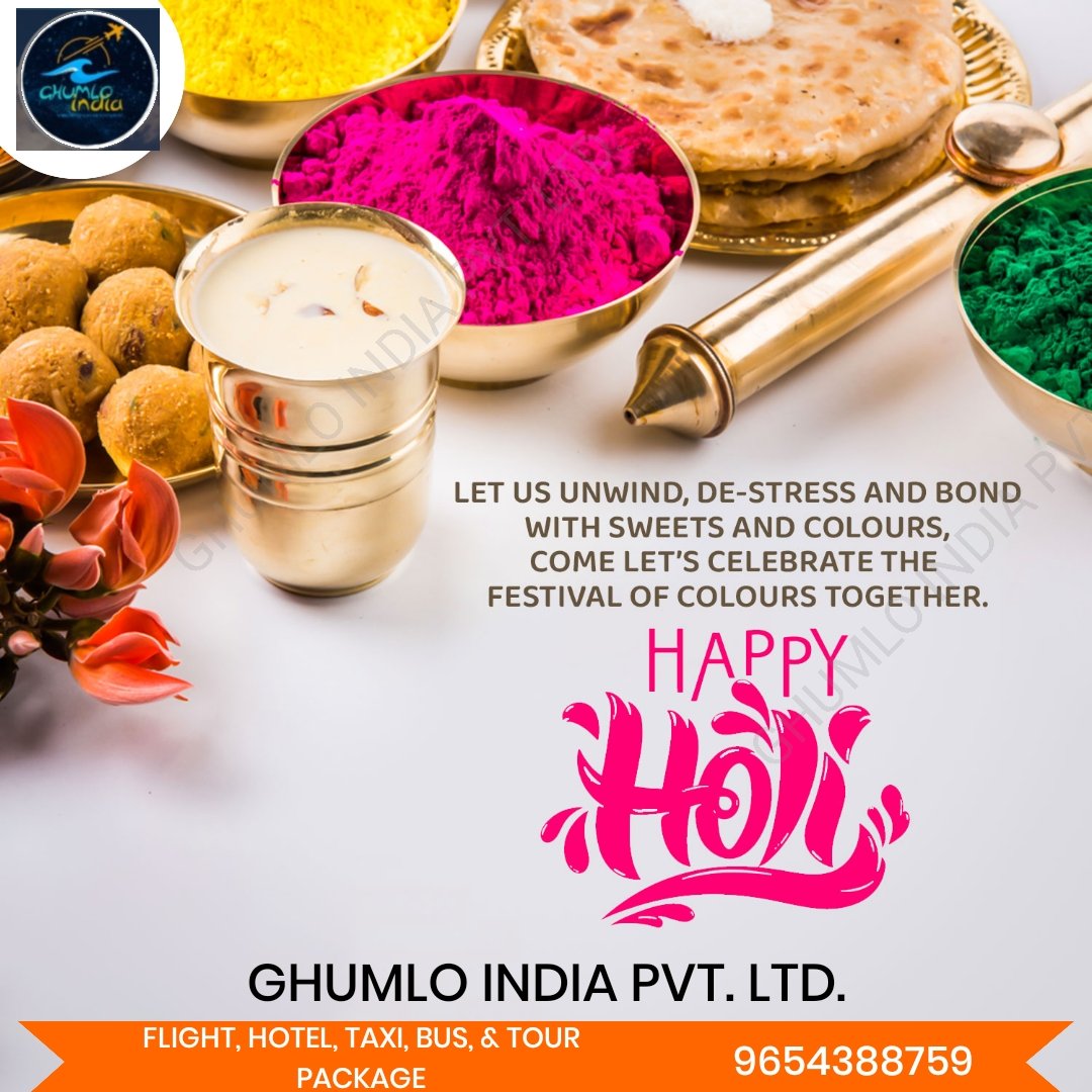 ghumloindia's tweet photo. #holi #happyholi #adbanao #india #holifestival #love #festival #colours #colors https://t.co/xYyczq8PvM