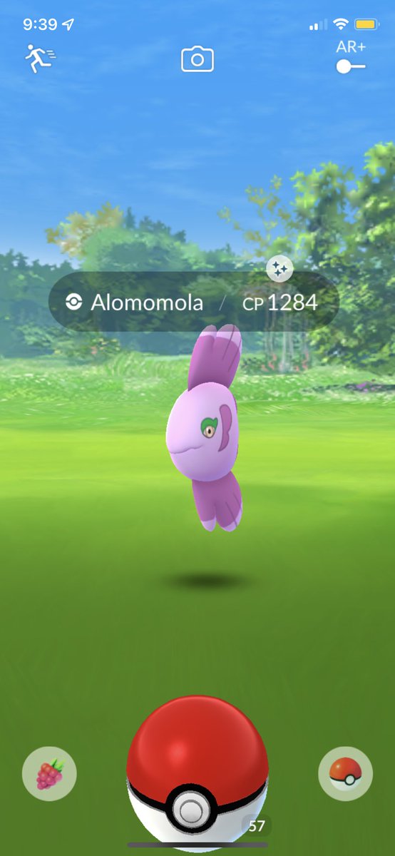 _Smokemon's tweet photo. ✨Shiny Alomomola✨ After only 7 checks in @PokemonGoApp #ShinyCheck #PokemonGO #ShinyPokemon https://t.co/FkYgPaF9Fj