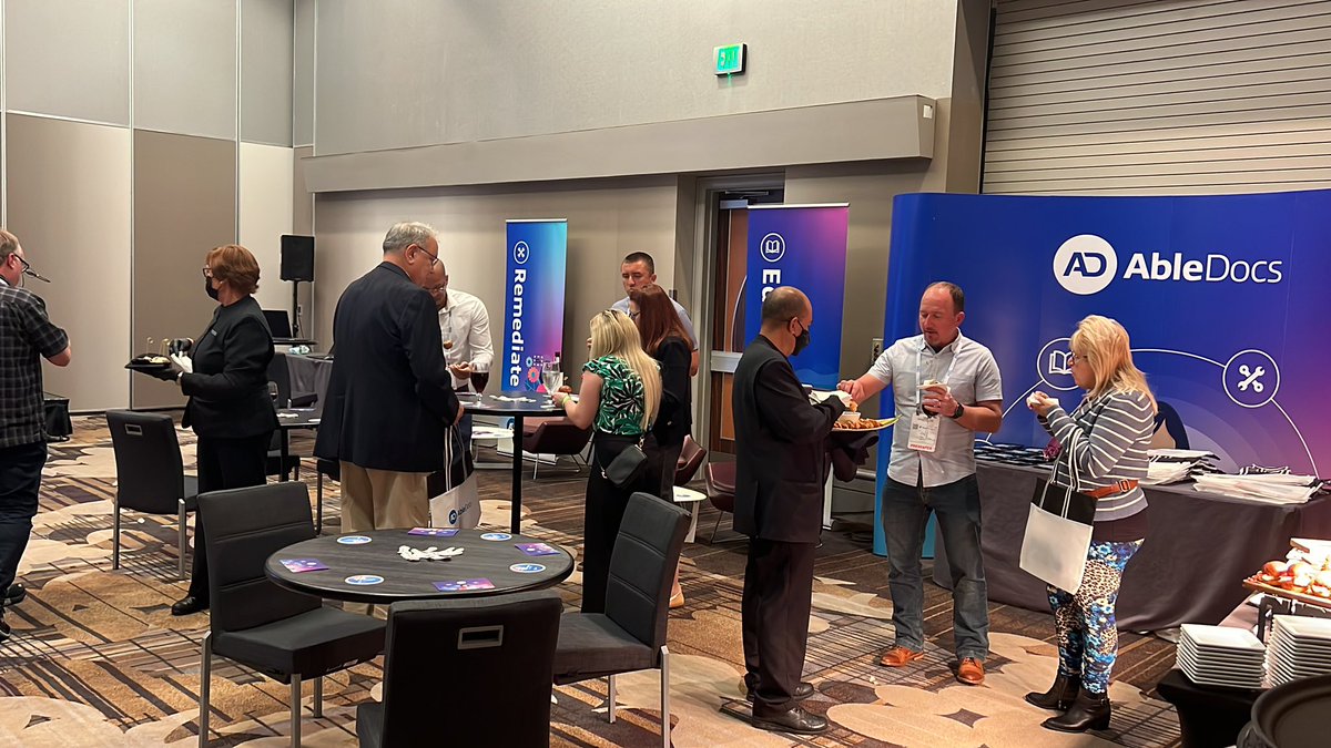 able_docs's tweet image. We’re kicking off our social in Platinum 1 for all you #CSUNATC22 attendees! Food, drinks and fun with Team AbleDocs!

#AlwaysAccessible #AlwaysAbleDocs