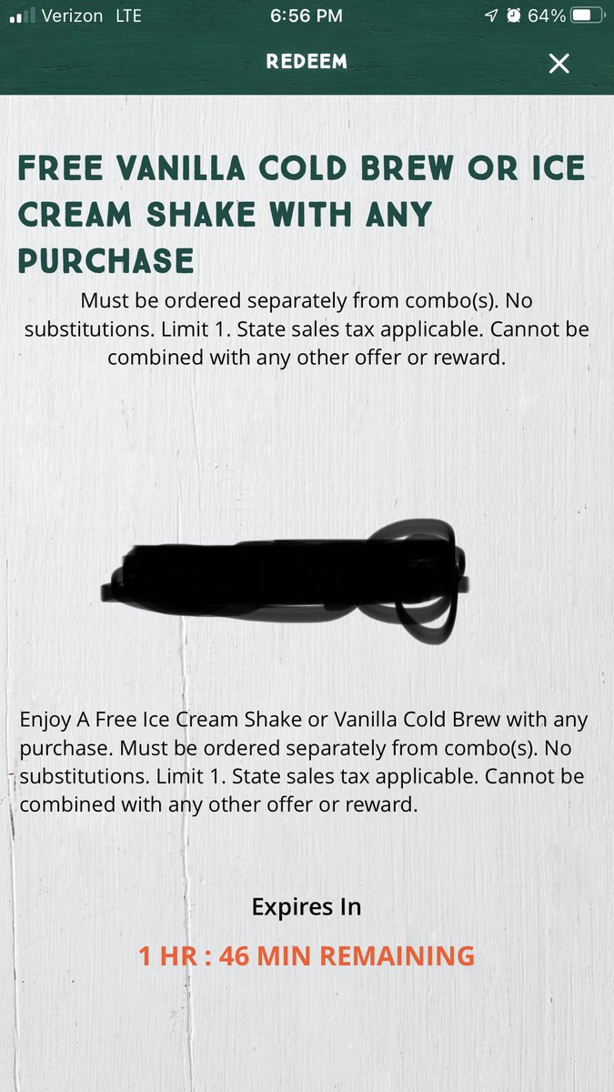 karetee's tweet photo. Of course the shake machine is down @FarmerBoys when my “free” shake expires. Thanks for nothing. https://t.co/xLwkmbYlhN