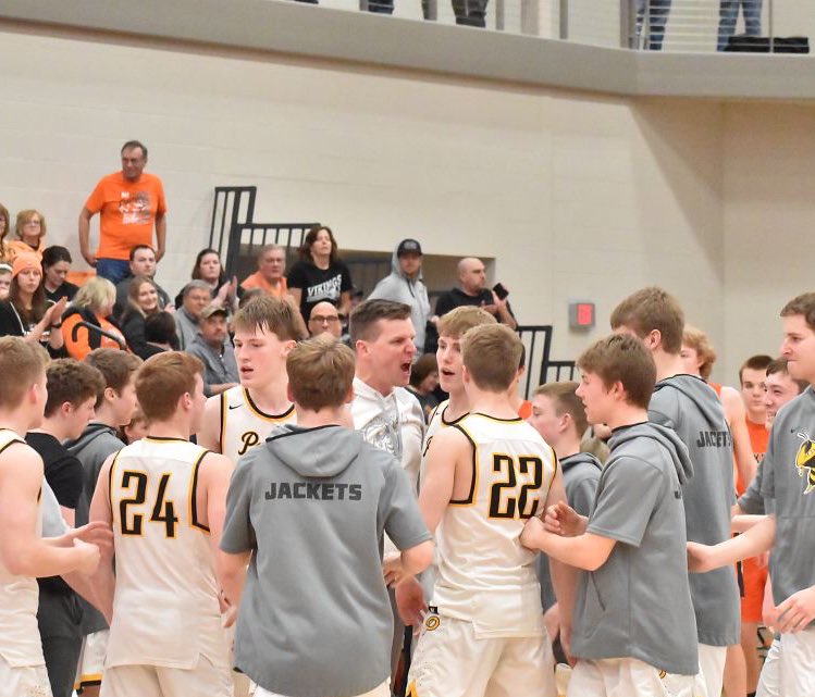 Perham High School truly does have an amazing coaching staff. Captured <a href="/reuter_ryan/">Ryan Reuter</a> during last night’s game against Pelican Rapids and it shows the truth of how supportive these <a href="/BoysPerham/">Perham Boys Basketball</a> coaches are.