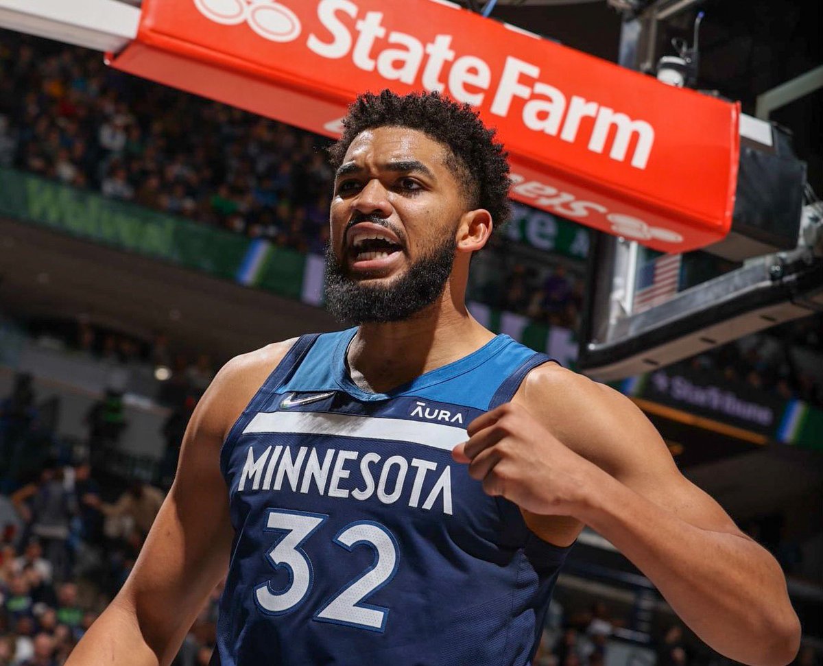 Karl-Anthony Towns replaced all the basketballs in the Timberwolves facility with basketballs that say “The Finals” on them.

KAT trying to visualize playoff success in Minnesota🐺