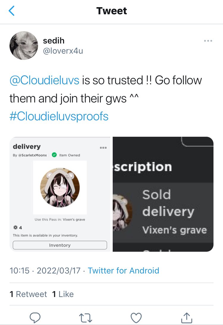 ✦ Cloudie tweet media