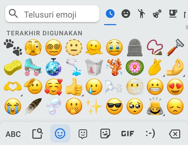 imjiyou998's tweet photo. CARA ANDROID BISA PAKAI EMOJI BARU 😍🫰🫧

—a thread 🫣🥹😶‍🌫️🫠🐾 https://t.co/97EOgQvH3l