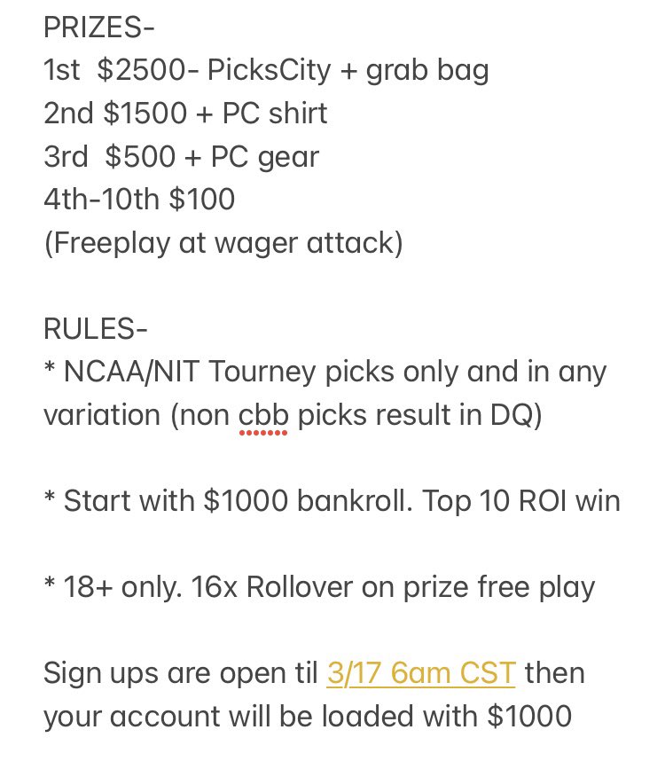 PicksCity.com tweet media