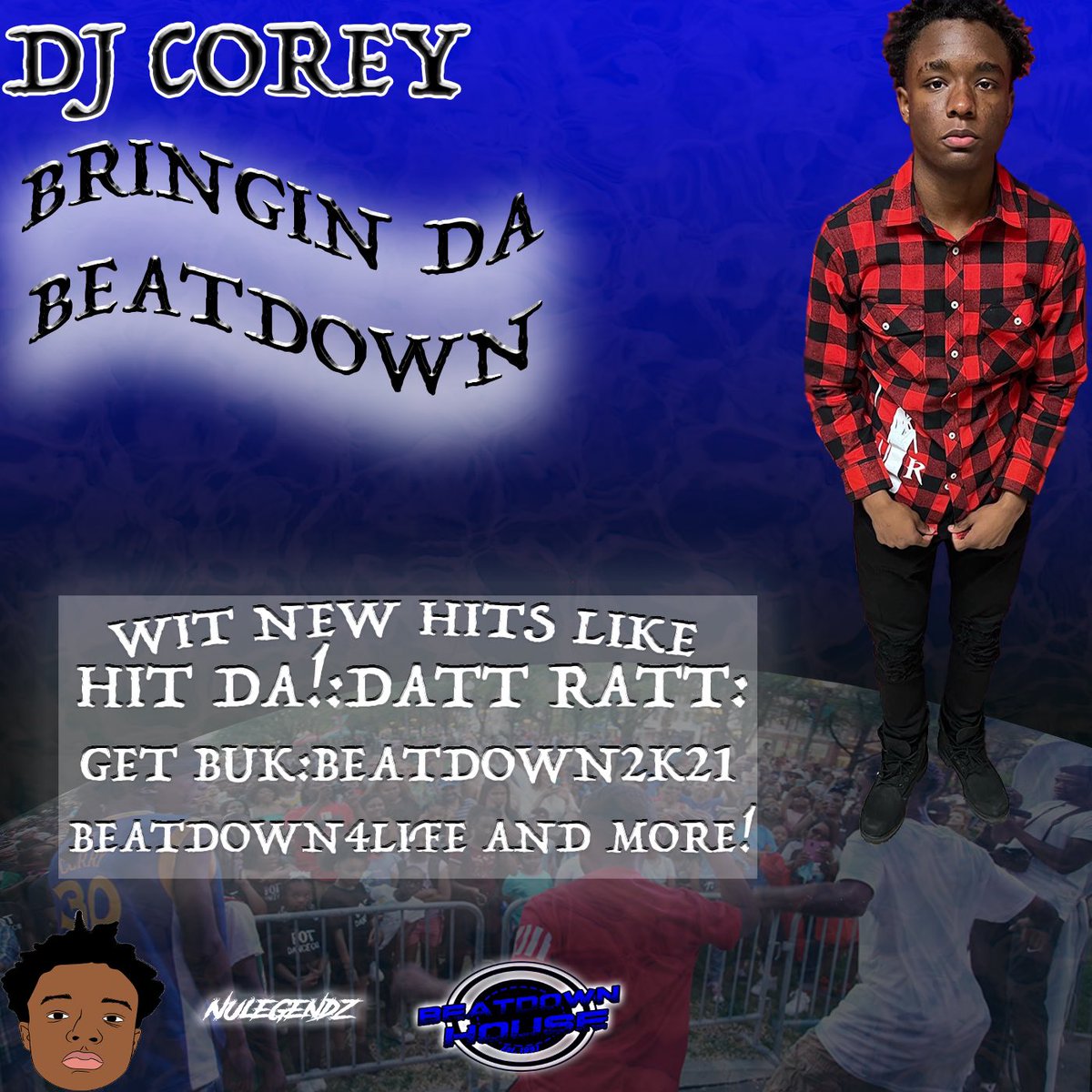 djcoreybdh's tweet photo. mixtape mode 😮‍💨 just tryna follow in my inspirations erks dribbles skates nd mikes💯
#BEATDOWNHOUSE #nulegendz #djcoreybdh https://t.co/XJH95W1ISN
