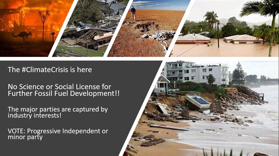 No science or social licence for further fossil fuel development!! #ClimateCrisis