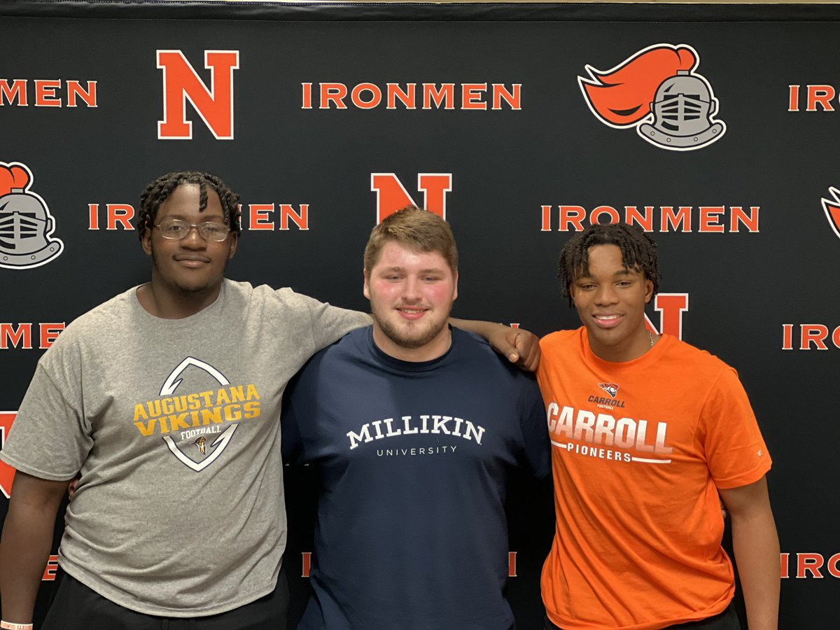 MikeyColeman11's tweet photo. Signing Day is in the books, with 10 of my brothers! @piofootball @IRON_ATHLETICS1 we added a CCIW picture. Let’s go! 🏈@ElstonCarter @zionwil72055731 https://t.co/Ku2OAwLgyw