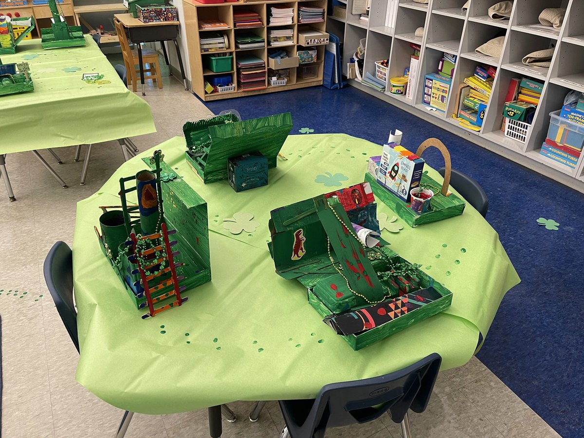 NadineAppleton8's tweet photo. All set for catching leprechauns! Can’t wait to see their faces 😁 🍀 #cisinspires https://t.co/pUbYyIL58r