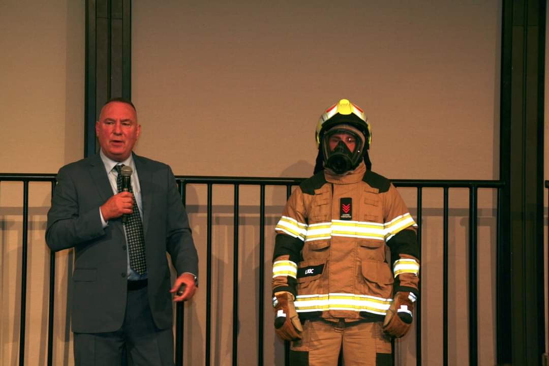 VicFireys's tweet photo. Conference for Cancer in fireys, Expert @wpgfirefighter spoke about current and emerging science showing increased rates of breast, ovarian and other types of cancers in female FF's, meanwhile @DanielAndrewsMP @JaclynSymes  @IngridStitt @BronwynHalfpen1 have destroyed Cancer leg https://t.co/2VfqxL0e9V