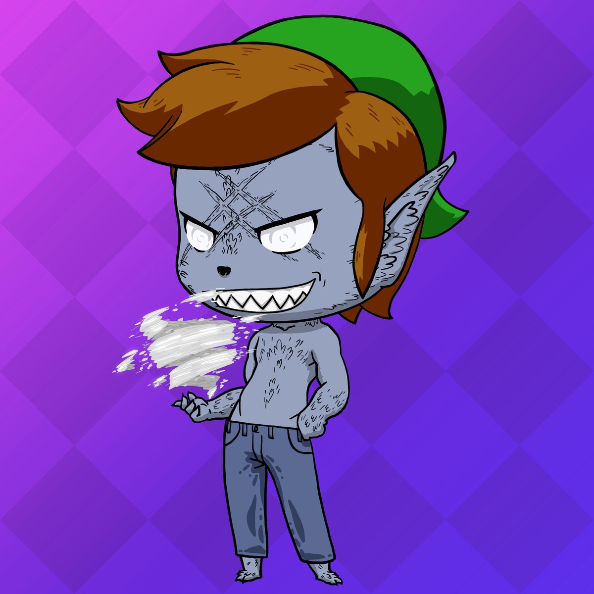 Would you pet this little fella, I am sure he would be very happy, what do you think? 😈😅.
#SolanaNFTs #NFTGaming