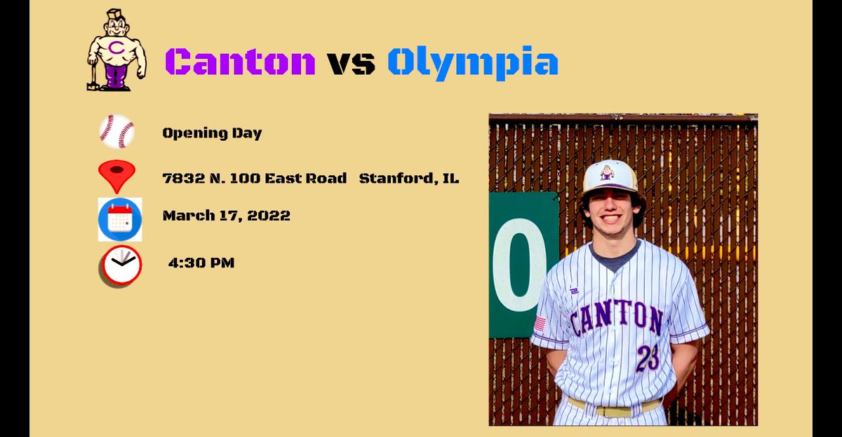 CantonBaseball_'s tweet photo. Little Giants open up on the road tomorrow. You can follow along on Gamechanger. https://t.co/CVFl7UrVcu