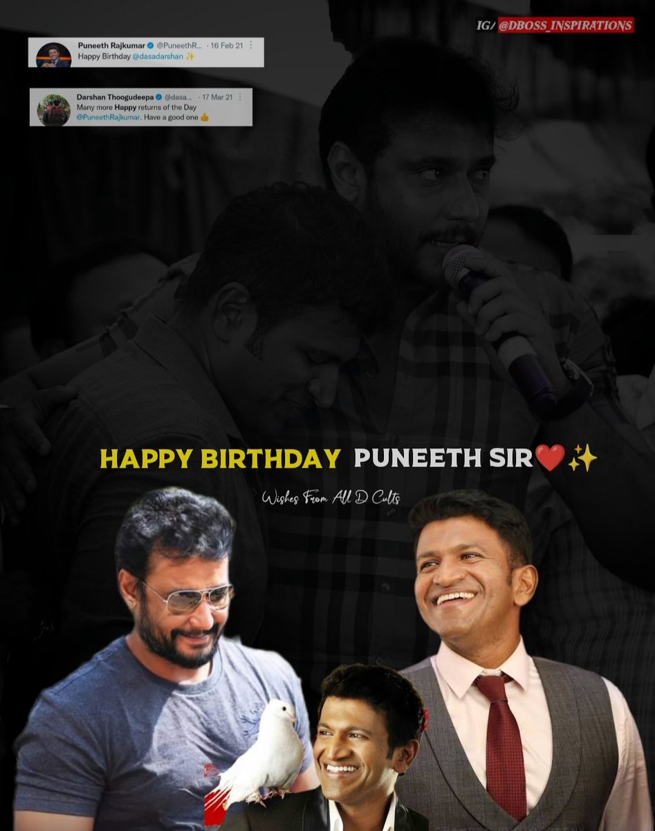 CsdInspirations's tweet photo. Remembering Our Sandalwood 🌟
#PuneethRajkumar Sir On His Birth Anniversary..😊✨️

Wishing The Best For #James ✨️
On Behalf Of All @dasadarshan Fans❤

#DBoss #PowerStar #Appu https://t.co/MDXU7B5a0k