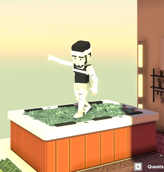 bipo2521's tweet photo. @TheSandboxGame I just participated in the daily #SandboxAlphaS2Contest for a chance to earn up to 1,000 $SAND! Starting March 16 - Take a money bath in Snoop Dogg Mansion. Check out my screenshot below!
👇 #SandboxAlphaS2 https://t.co/b9ikn4zMvh