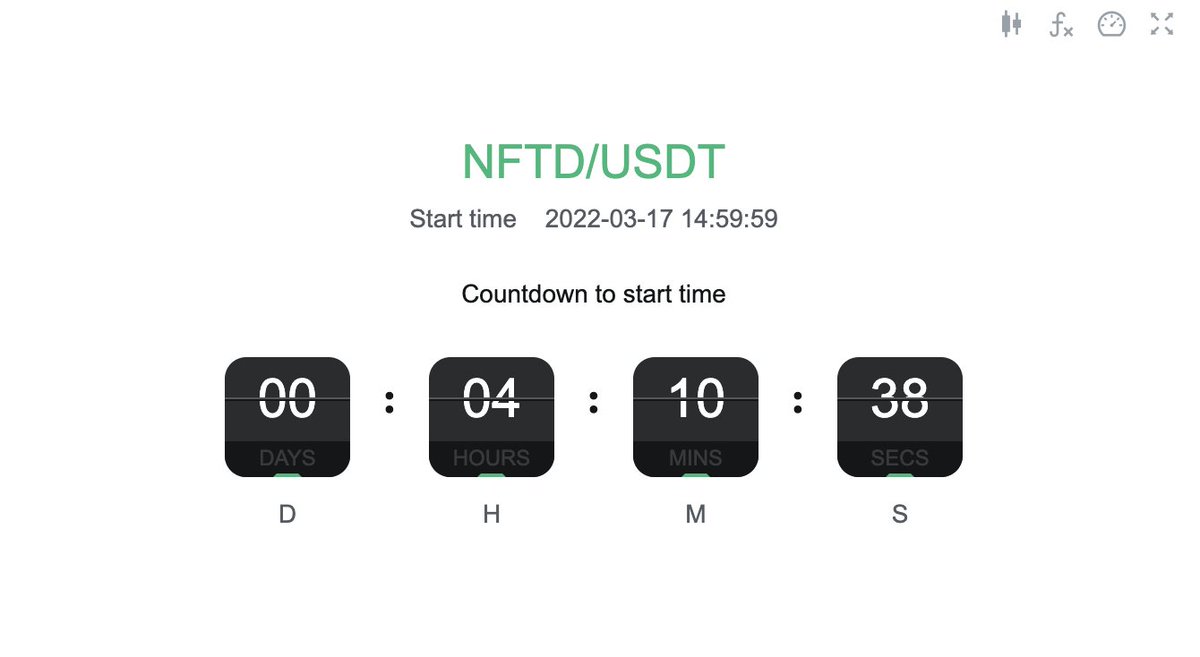 🔥MEXC List $NFTD

🎁500 $USDT Futures Bonus #GIVEAWAY

✅Follow <a href="/NFTradeOfficial/">NFTrade</a> &amp; <a href="/MEXC_Fans/">Mxec🍀抹茶交易所注册Fans</a> 
✅Like &amp; RT
✅Sign up on MEXC bit.ly/33ZMXcV
✅Join discord.gg/rxe5jM8kEJ &amp; submit your RT screenshot

🌈100 ppl will be picked to win $5 on a first-come, first-served rule.