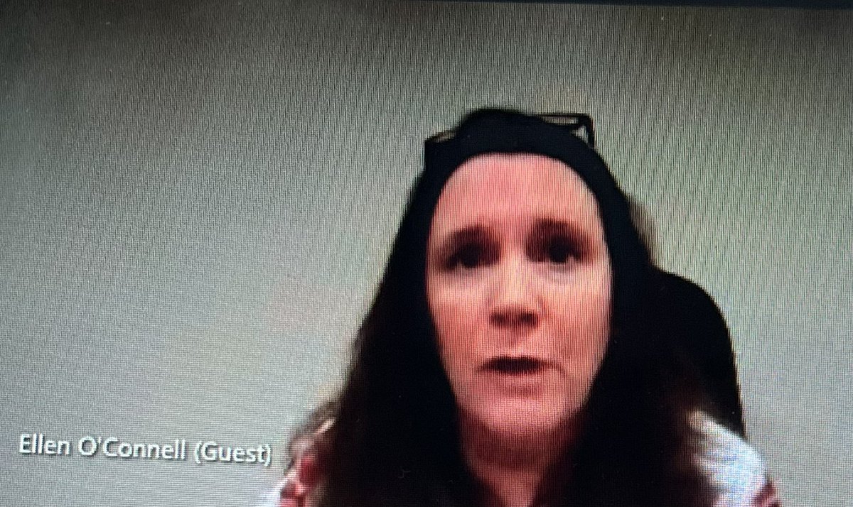 TRScottEDU's tweet photo. Bravo, Ellen! PPW, Ellen O’Connell, speaking before the Commission for Juvenile Justice on working collaboratively with our community partners. #PPWswearethere! @MCPPWA https://t.co/7g64DMphCq