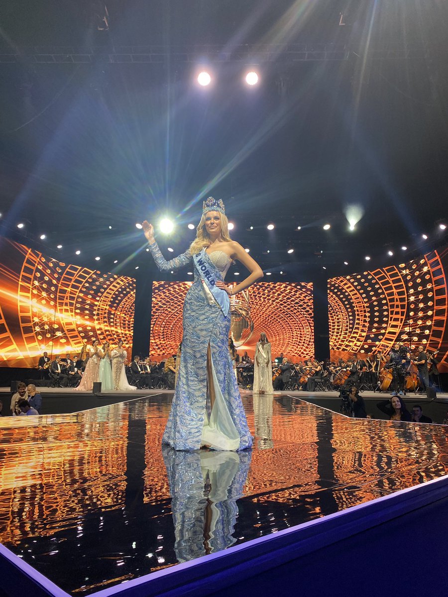 Our Miss World 2021 is Karolina Bielawska from Poland! #missworld