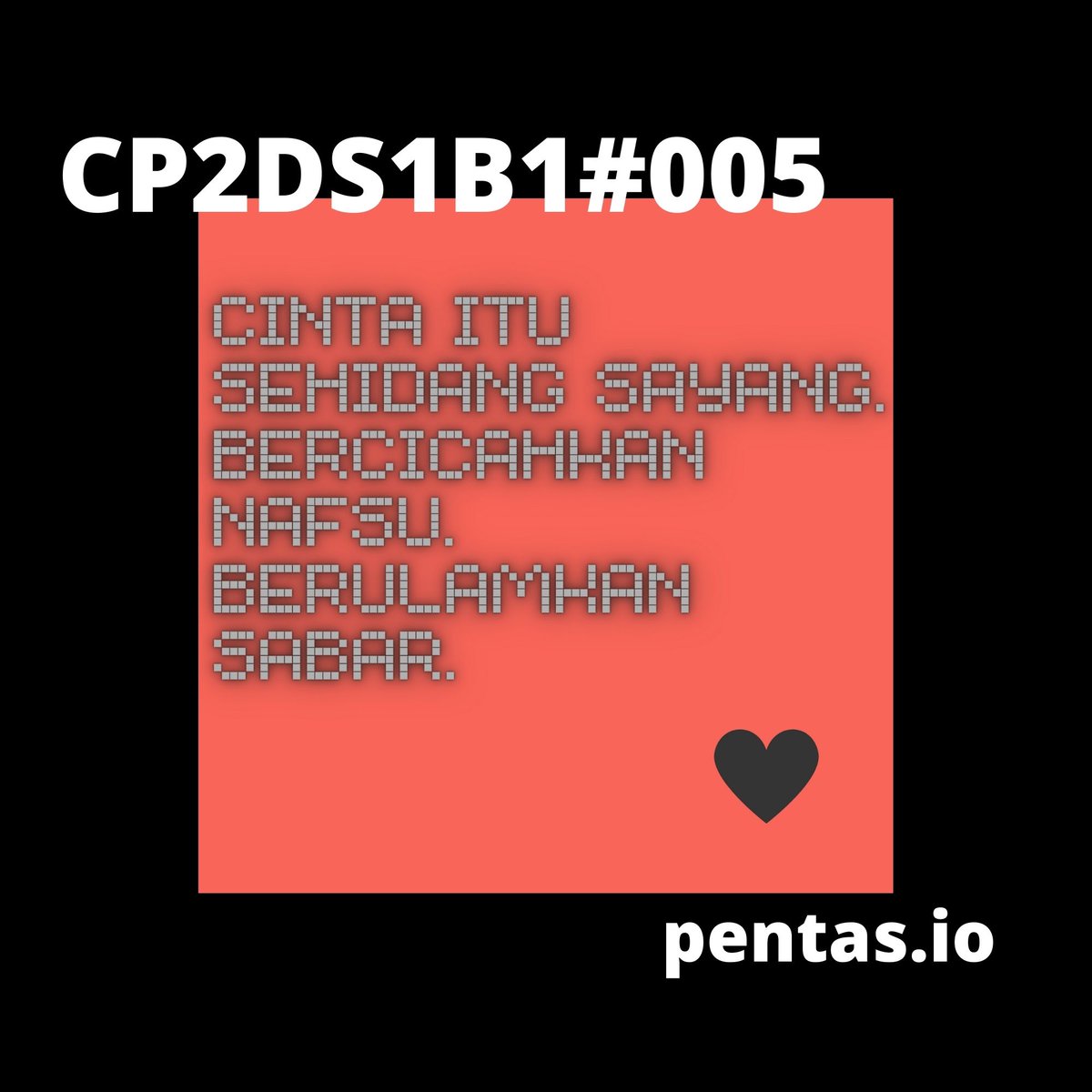 Ritchpop's tweet photo. GM fem ❤❤❤
Take #005 anyone??
#CintaPixel #NFTdrops #Pentas #WAGMI https://t.co/lDVSUJGGYM