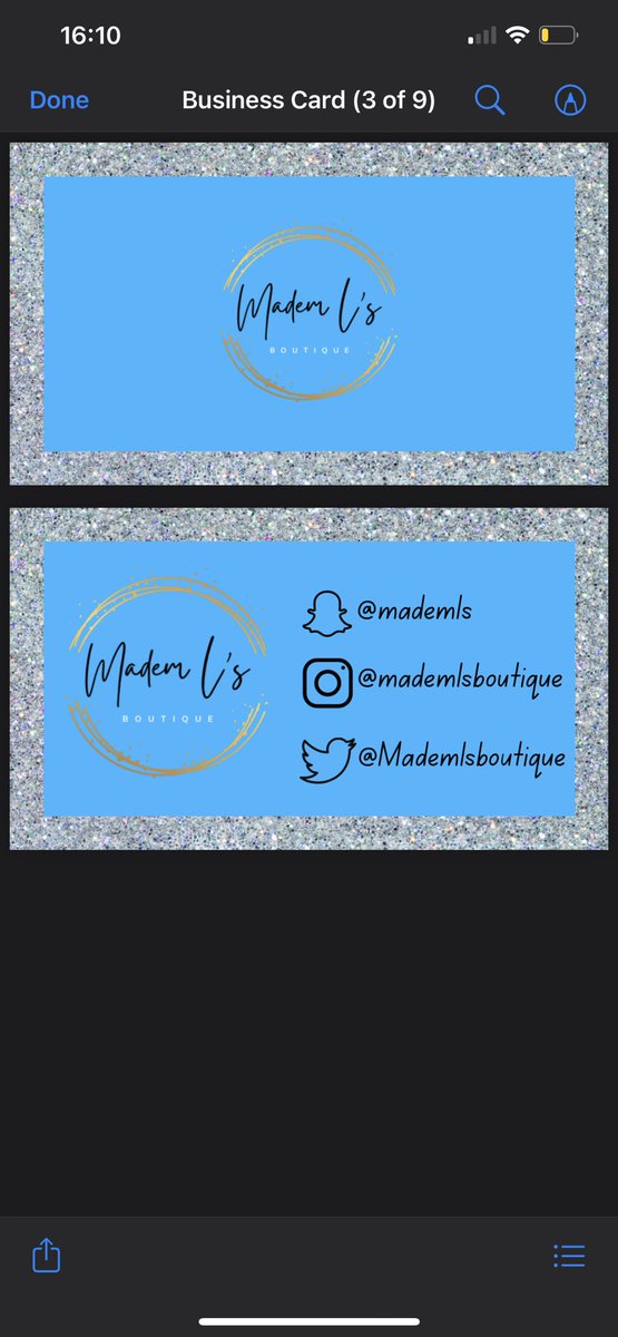 Mademlsboutique's tweet photo. Business cards have been designed 🥰💖will be printing soon so be sure to grab one if you see it 🥳 https://t.co/21Hmj5G1Pb