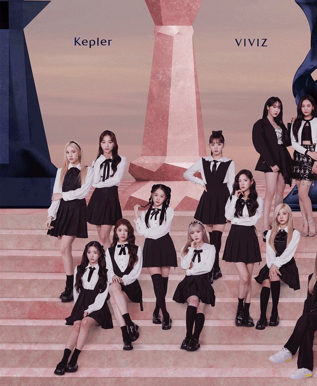 たまにKep1er集合写真でひかるちゃんが真ん中の時があるのですが 裏