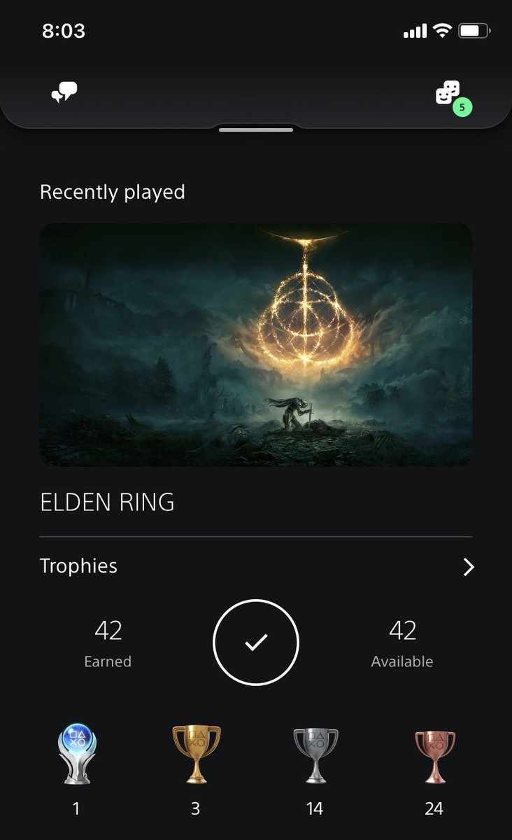 AustinHiggins's tweet photo. that was fun but now I’m ready to experience sleep again #ELDENRING https://t.co/euzZX2Yt6L