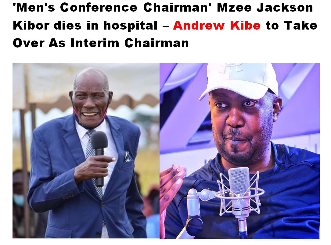 MarissaPollos's tweet photo. 'Men's Conference Chairman' Mzee Jackson Kibor dies in hospital – Andrew Kibe to Take Over As Interim Chairman  #andrewkibe  Mzee Kibor #jklive Kemsa #UDANDC https://t.co/7MgYU8sVSq