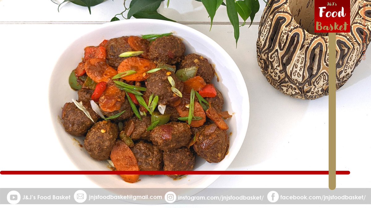 JnJsFoodBasket's tweet photo. A quick, tasty and balanced dish which has a mix of veggies and your favorite meats, Meatball Stir Fry.
So!
Watch the recipe video this Friday. https://t.co/lE3zEfQeIR