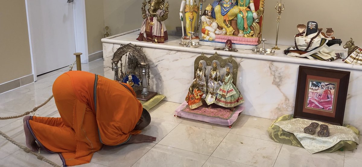 Swami Sarveshananda Saraswati from the <a href="/ChinmayaMission/">Chinmaya Mission</a> in North Dallas has been hosting Sunday school virtually for two full years because of the pandemic. This Sunday, they are BACK IN PERSON!! 😊 the season is changing and they are happy #Holi