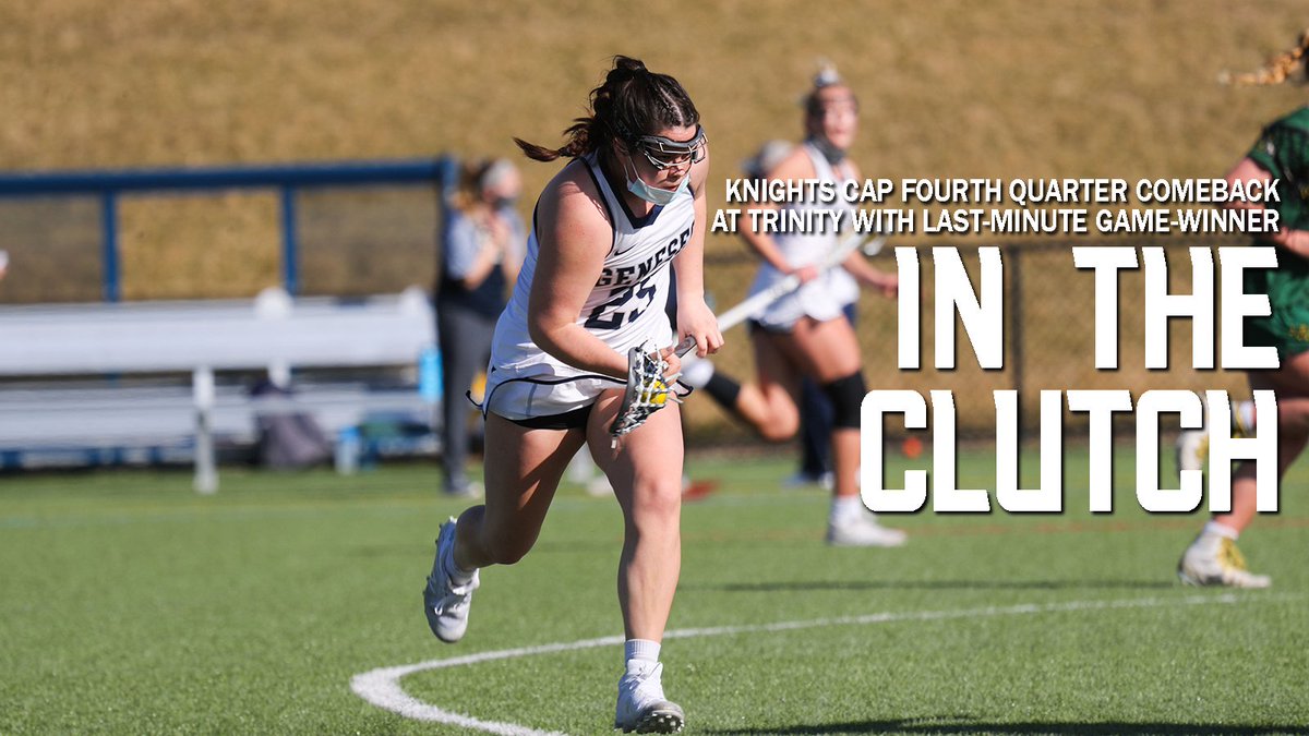GeneseoKnights's tweet photo. WLAX: #GeneseoWLAX topples Trinity behind more late-game heroics from Salanger...
https://t.co/7n7RtLiASB
#OneKnight #d3lax #d3wlax https://t.co/voRURKvhrk