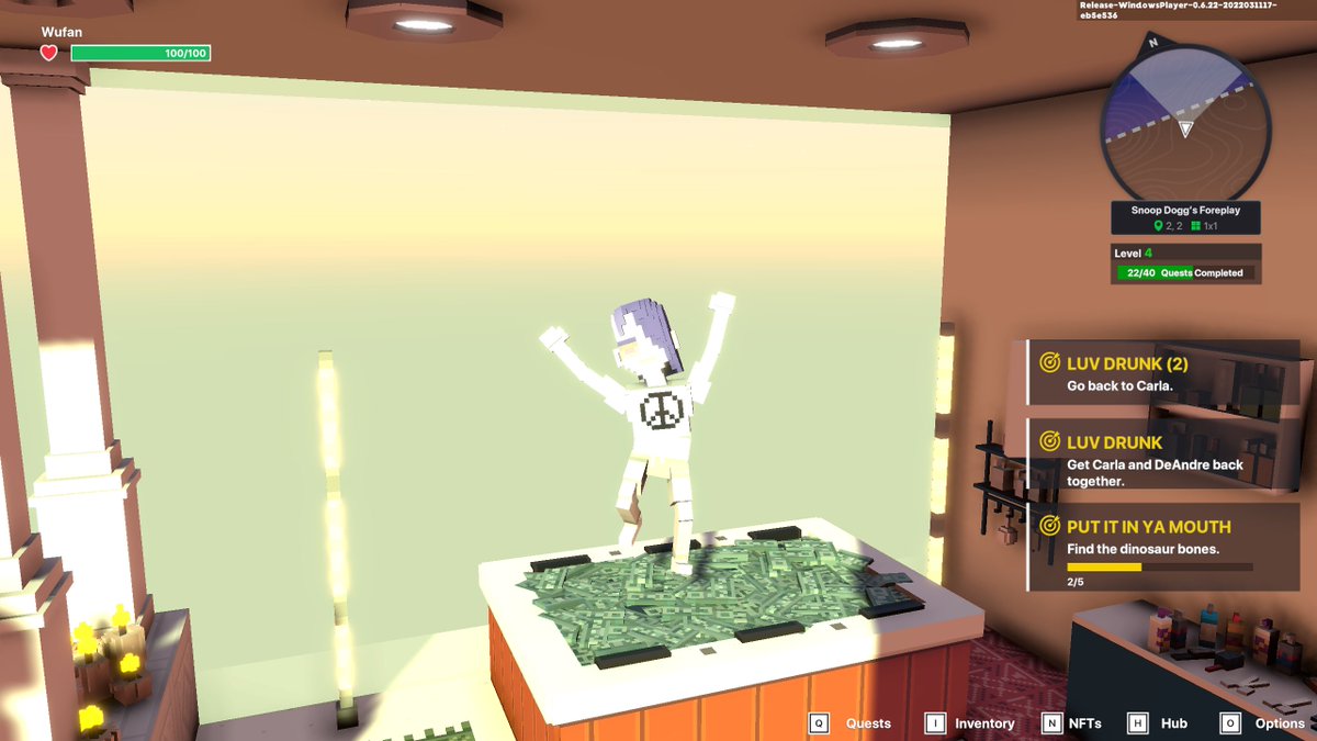 wufan05's tweet photo. @TheSandboxGame I just participated in the daily #SandboxAlphaS2Contest for a chance to earn up to 1,000 $SAND! Starting March 16 - Take a money bath in Snoop Dogg Mansion. Check out my screenshot below!
👇 #SandboxAlphaS2 
I want to steal some💸💸💸 https://t.co/LYPceiNfwX