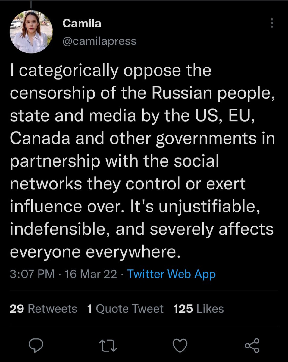 ChrisBolivia's tweet photo. I categorically oppose censorship except when it's done by Chávez, Maduro, or Ortega.

Oh, Correa too. https://t.co/rWwdj47utz