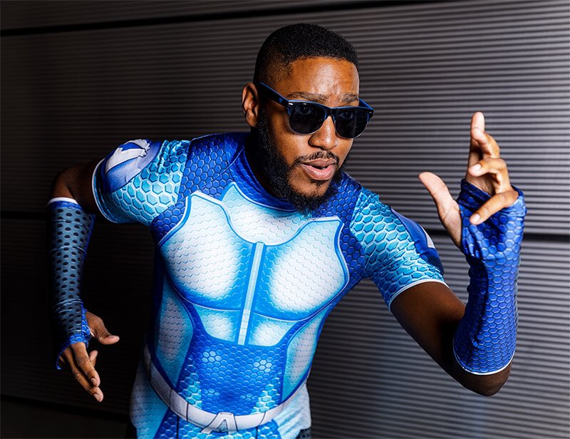 KennyMathieson's tweet image. Born to Run - instagram.com/dre_3k cosplaying as A-Train from @TheBoysTV during @NY_Comic_Con #NYCC2019 #NewYorkComicCon