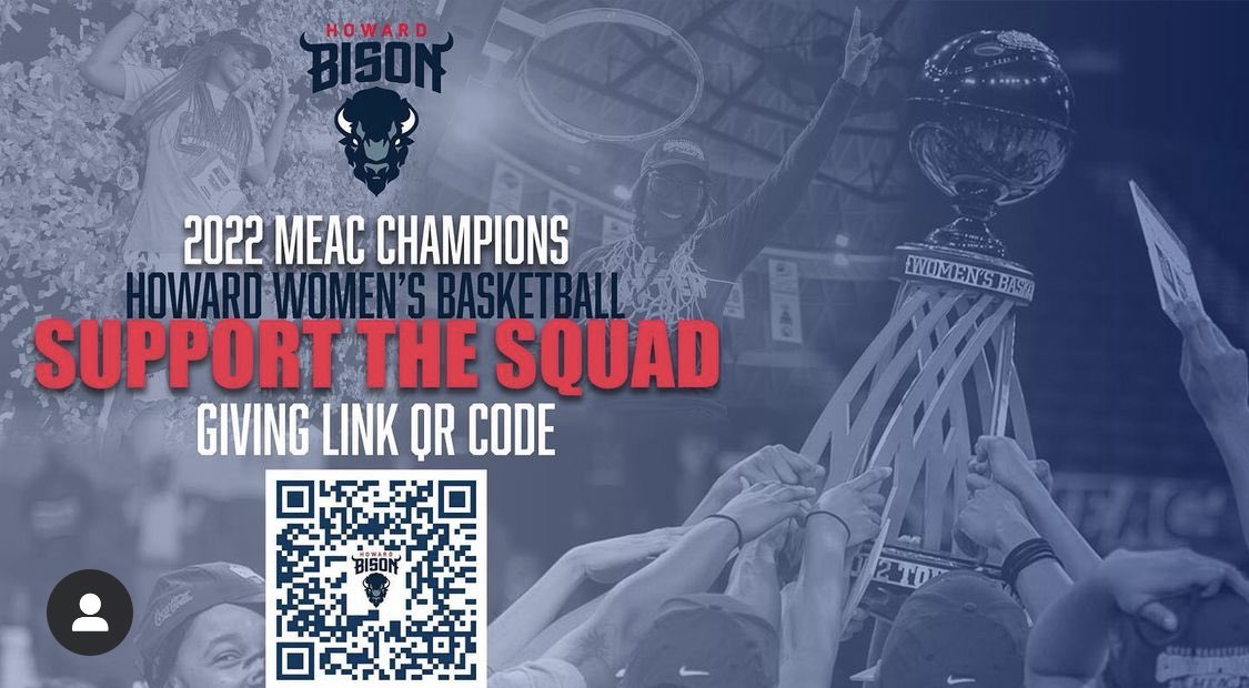 Howard_WBB's tweet photo. Give $1 or more 😉 today to support our program‼️‼️‼️ https://t.co/HA4JvE0hO0