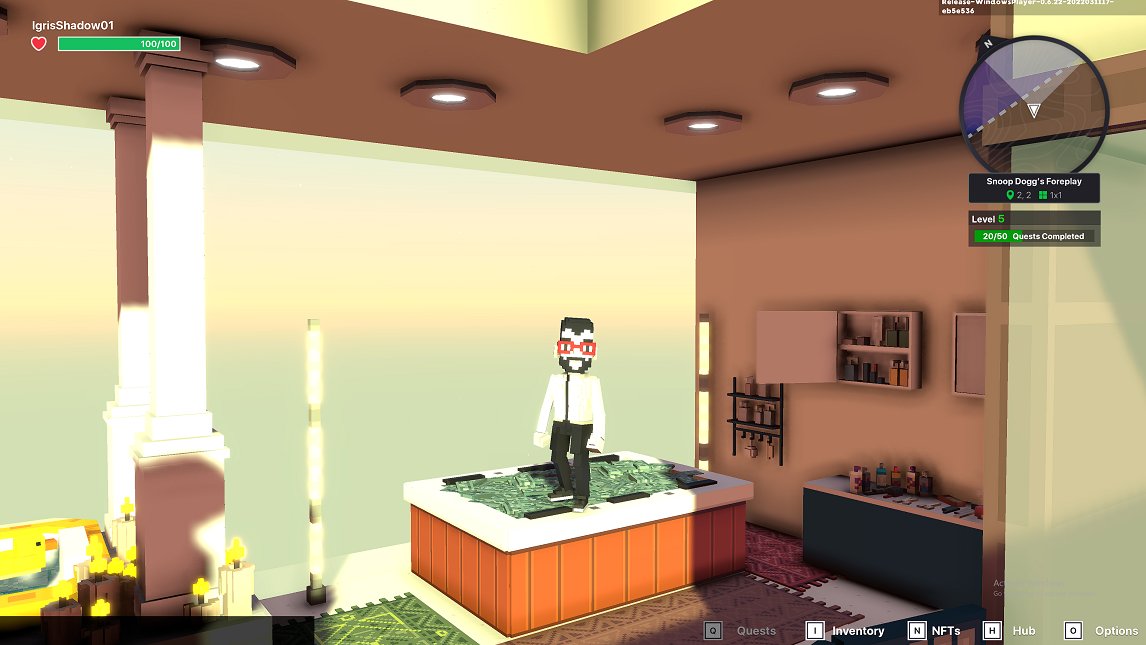 IgrisShadow01's tweet photo. @TheSandboxGame I just participated in the daily #SandboxAlphaS2Contest for a chance to earn up to 1,000 $SAND! Starting March 16 - Take a money bath in Snoop Dogg Mansion. Check out my screenshot below!
👇 #SandboxAlphaS2 
yaaaa https://t.co/9Iq3n07Acj