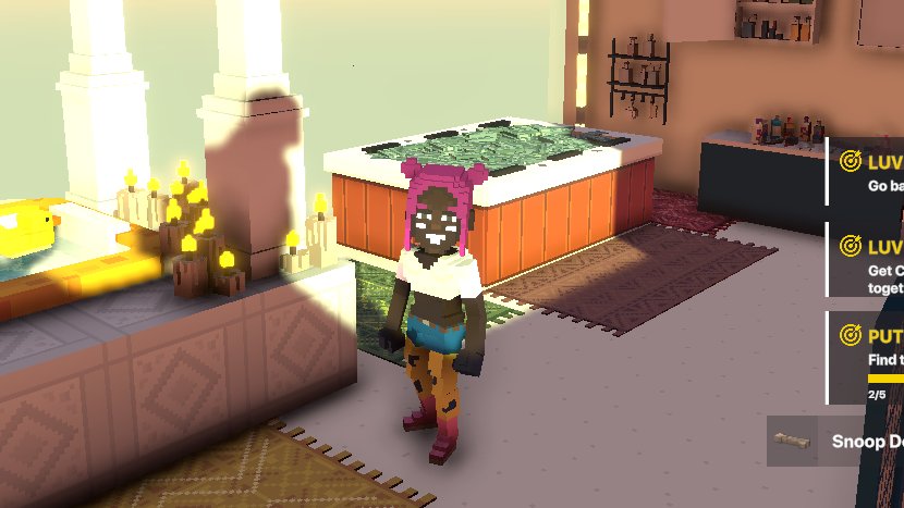 VJungma's tweet photo. @TheSandboxGame I just participated in the daily #SandboxAlphaS2Contest for a chance to earn up to 1,000 $SAND! Starting March 16 - Take a money bath in Snoop Dogg Mansion. Check out my screenshot below!
👇 #SandboxAlphaS2 https://t.co/TGB922vW7l