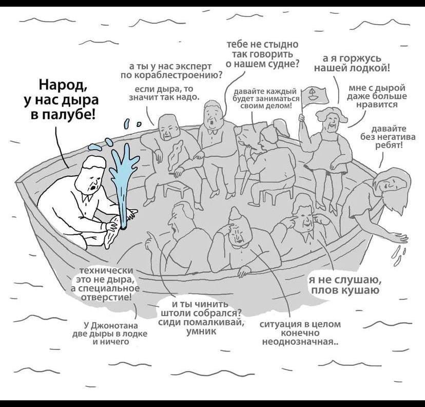 Когда говоришь о проблемах России/мира.