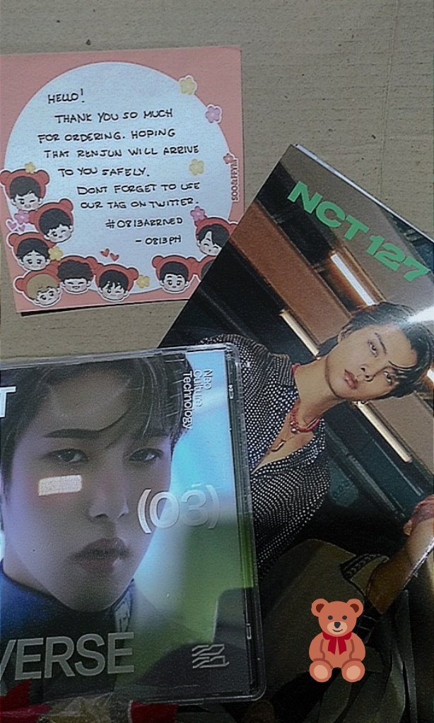 PJSERENDIPITY_'s tweet photo. ꒰ #0813Arrived ꒱

— thank you so much, @0813PH! renjun universe jewel case has arrived with a free sticker poster, i hope my friend would like this! 💚 https://t.co/QHX6cpbaWj