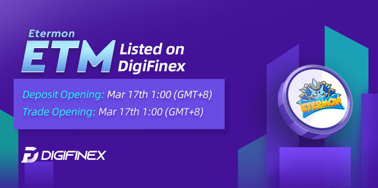 DigiFinex's tweet photo. Trading Token: $ETM
Trading Time: Mar 17th 1:00 (GMT+8)
#DigiFinex #crypto #Bitcoin #SHIB #dogecoin #cryptocurrecy #ETH #NFTs #play2earn #NFT #DeFi #web3 #ETERMON #ETM
Details: https://t.co/Z8q5mu8lYP
Register: https://t.co/I4UrGkxKgp https://t.co/PQczrELtvs