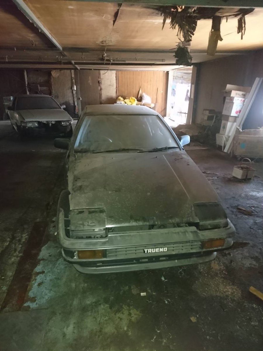 AE86door's tweet photo. #愛車との出合い 

トレノ顔売ってほしくて問い合わせたら車体ごと譲ってくださった🙃 https://t.co/lMTG4nrigm