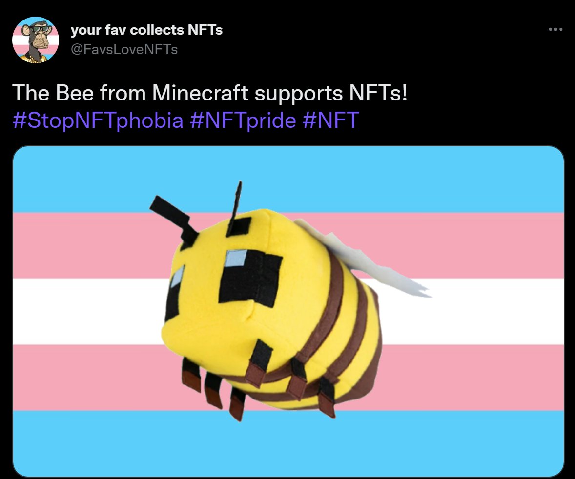 NFTs being right-clicked #RightClickVictim tweet media