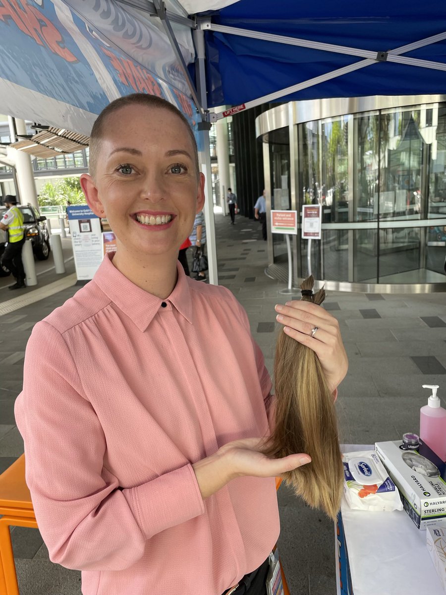 I am so pleased to be apart of the #worldsgreatestshave at @GC_Health today. 

Thank you to everyone who donated!