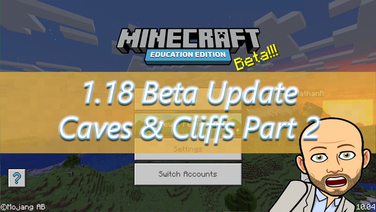digitalrichards's tweet photo. Very excited for #MinecraftEdu Beta 1.18 Cliffs &amp; Caves Part 2 which is now available for testing.

Check out this overview 👉 https://t.co/0DlSrySIRP

Try it for yourself and provide feedback to @playcraftlearn 

https://t.co/eR8CVZD8GK

@MSAUedu @MicrosoftEDU #MIEExpert https://t.co/TnAxpyXt84