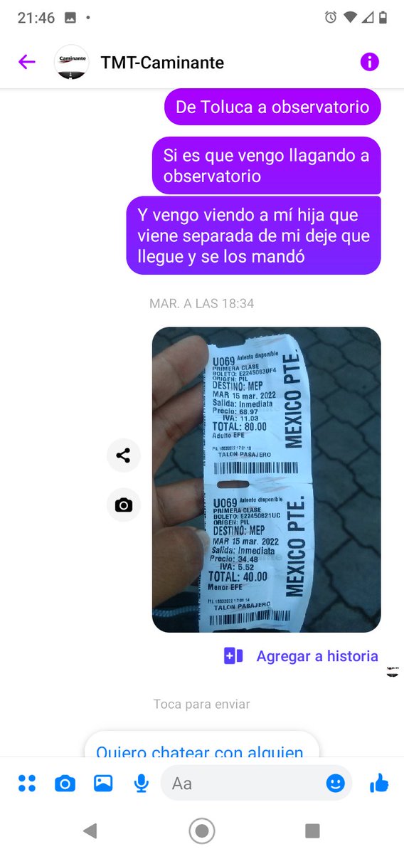 AlejaSg8's tweet photo. Y no es la primera vez que me pasa y no hacen nada por cambiar las cosas de su mal servicio @tmtcaminante https://t.co/gSi3BUKNZG