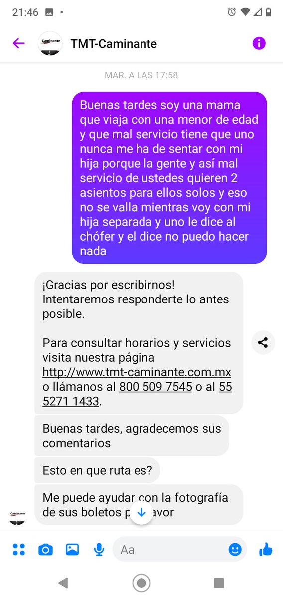 AlejaSg8's tweet photo. Y no es la primera vez que me pasa y no hacen nada por cambiar las cosas de su mal servicio @tmtcaminante https://t.co/gSi3BUKNZG