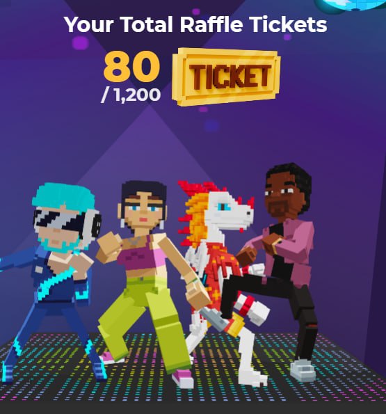 JaneeBiggots's tweet photo. @TheSandboxGame I just participated in the daily #SandboxAlphaS2Contest for a chance to earn up to 1,000 $SAND! Starting March 14 -  Show your Raffle Tickets. Check out my screenshot below! 👇 #SandboxAlphaS2 https://t.co/sIHAXHg9zk