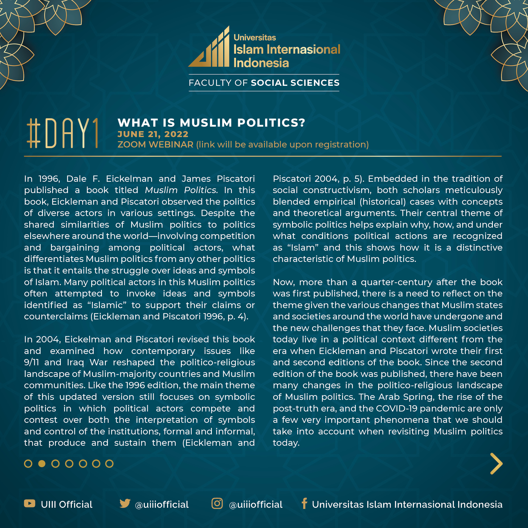 Universitas Islam Internasional Indonesia on Twitter: