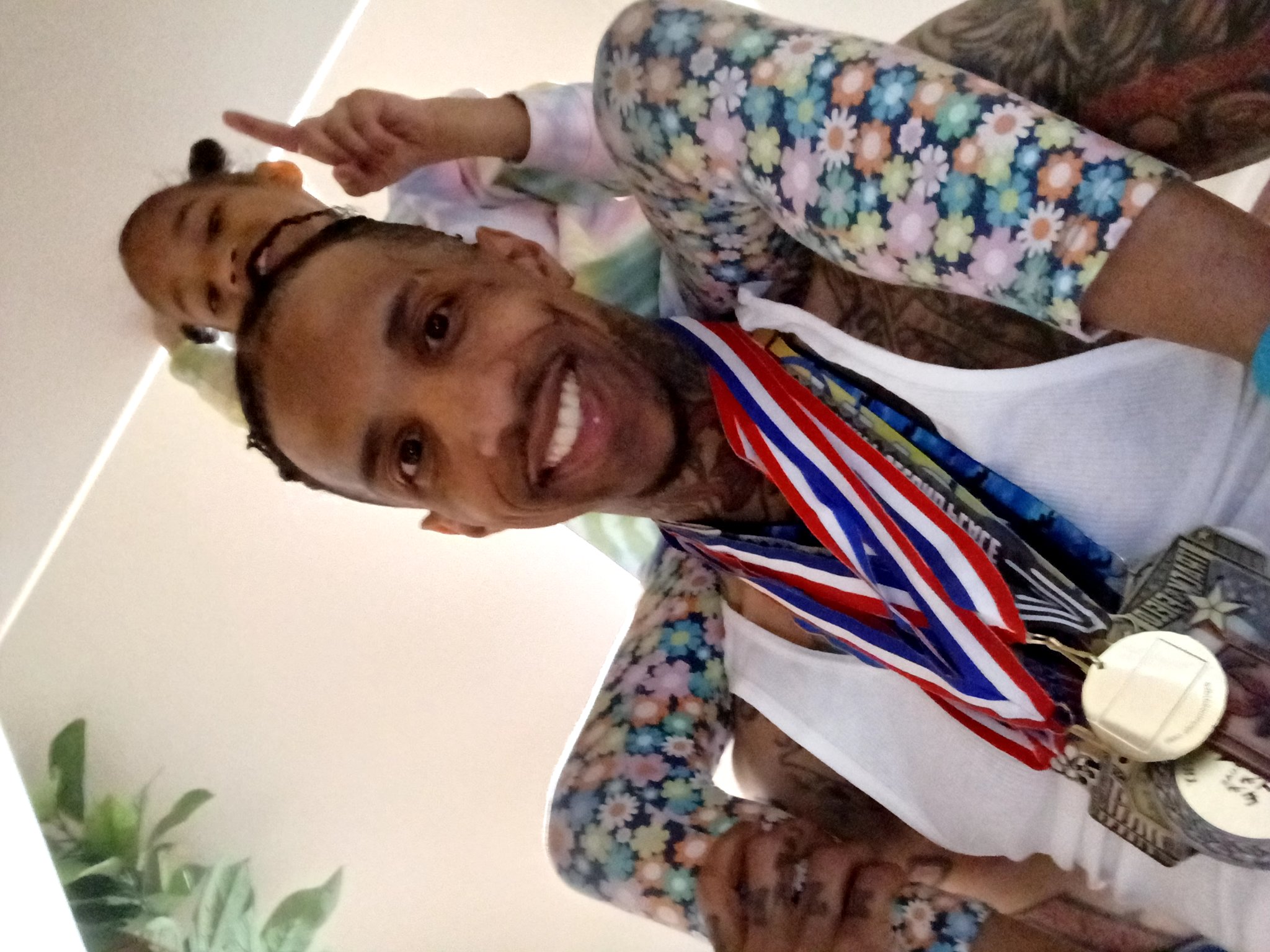 Today at practice my baby got her 🏅 🥇 medals from last Saturdays trackmeet I'm so proud of you if I never get a chance to watch you in college just know I'll always be your biggest fan https://t.co/Ktl8w6u7FR