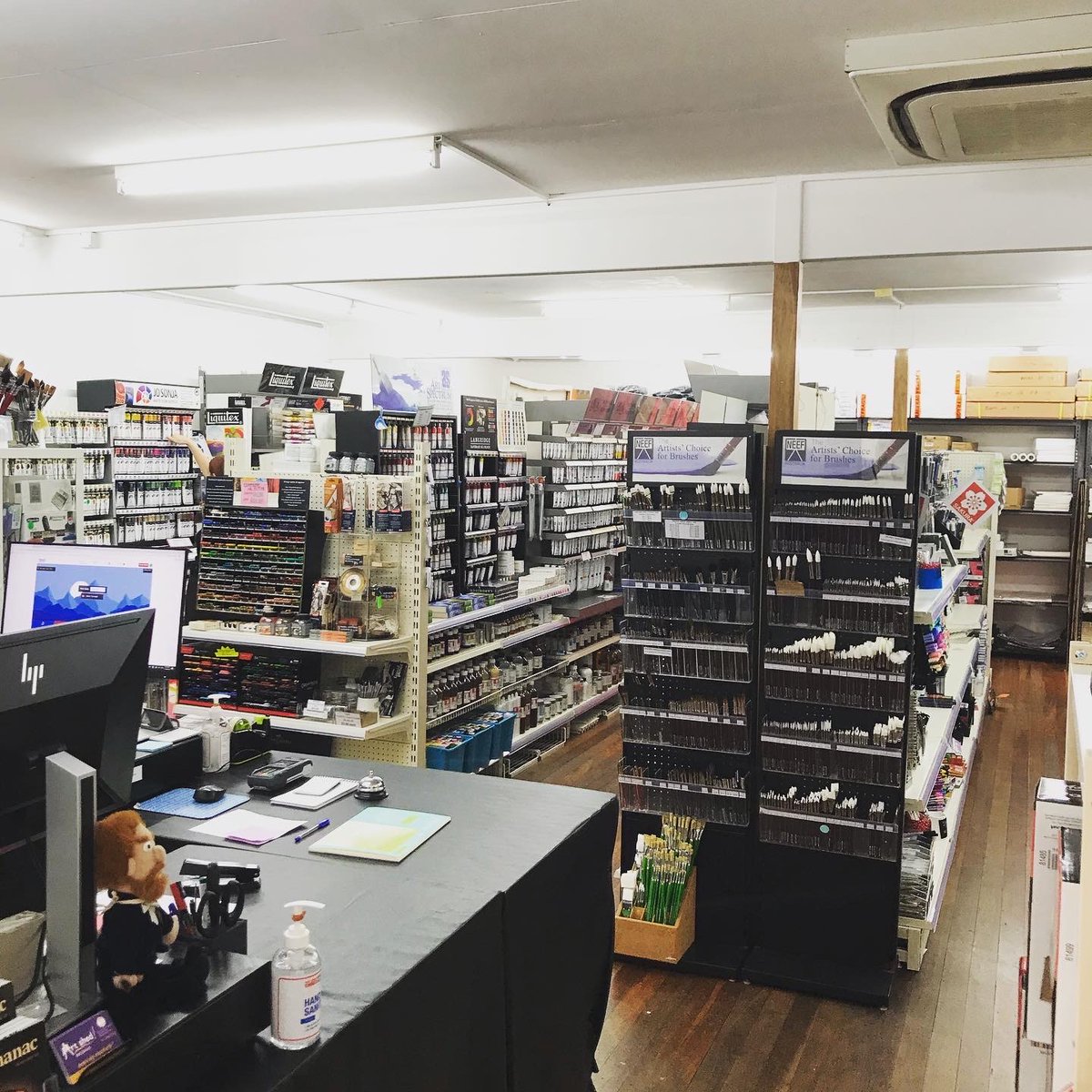 artshed_bris's tweet photo. We are OPEN again after the flood and really happy about it! 
Come on over and see the compact version of our store in the upstairs area, while we rebuild downstairs. 274 Montague Rd, West End. #BrisbaneArt #brisbanefloods #Brisbane https://t.co/AJktjLbkkD