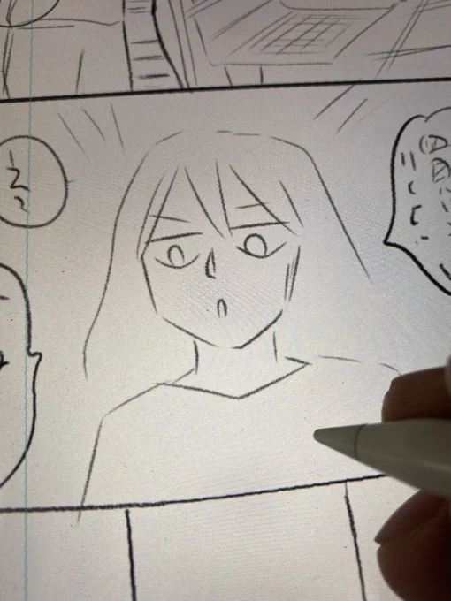 昼休みにネームが完成✨
帰ったら下描きしよう✒️
さて午後からも働きますか 