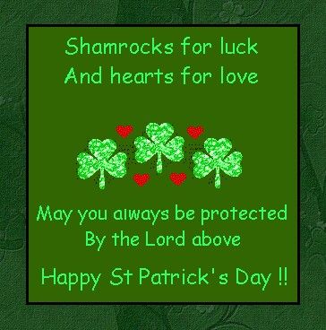 Mythzalia's tweet photo. @lissiebabe Here's a few wee favourites for all to enjoy.
☘️☘️☘️☘️☘️☘️☘️☘️☘️
Top O' the morn to you all,
And the Rest of the day to yourself.
  🙏"Blessed Be" &amp;🙏
      "Happy Happy 
      St Patrick's Day"
☘️☘️☘️☘️☘️☘️☘️☘️☘️ https://t.co/KUzF0miax9